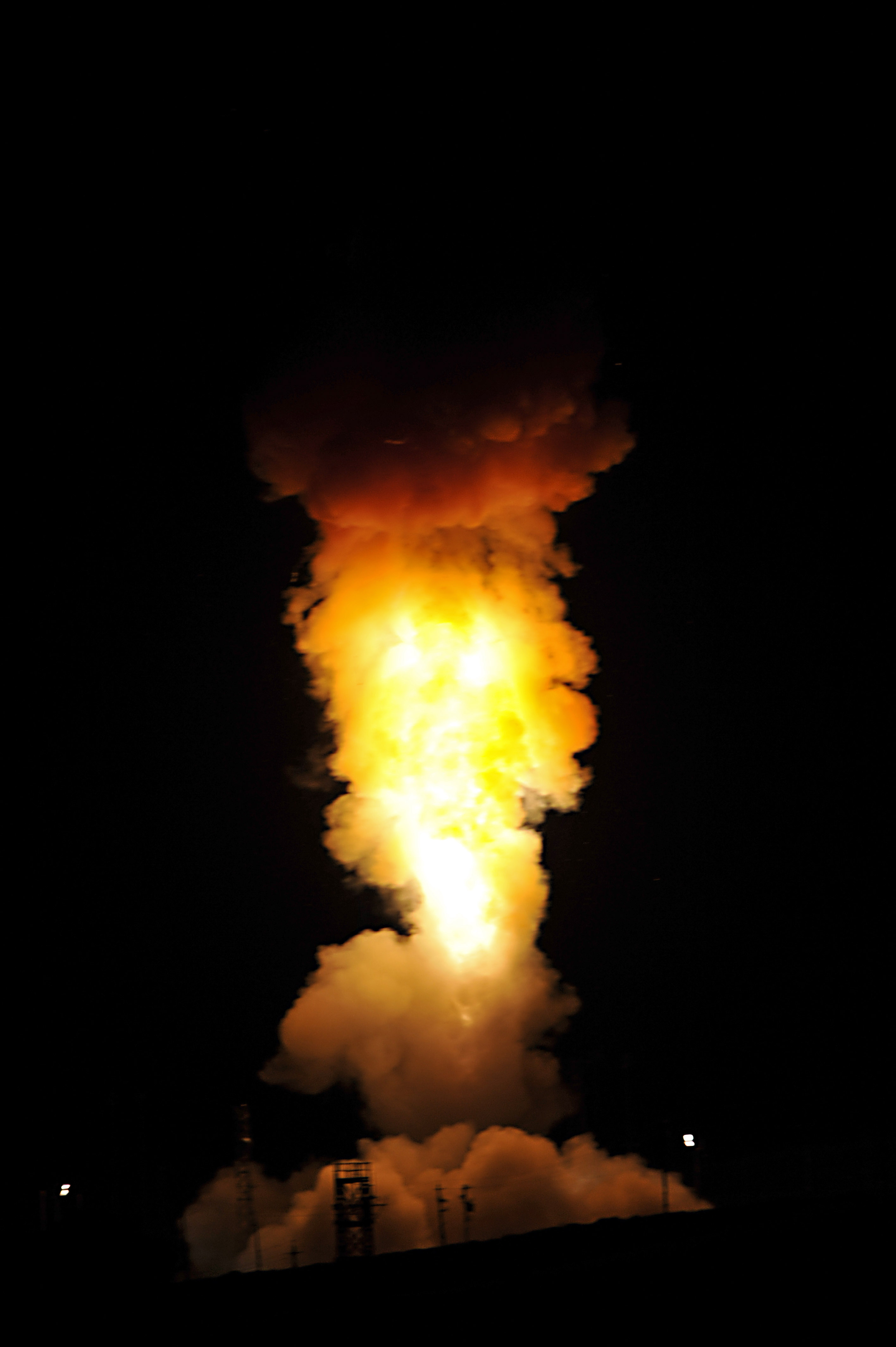 Minuteman Iii Launches From Vandenberg