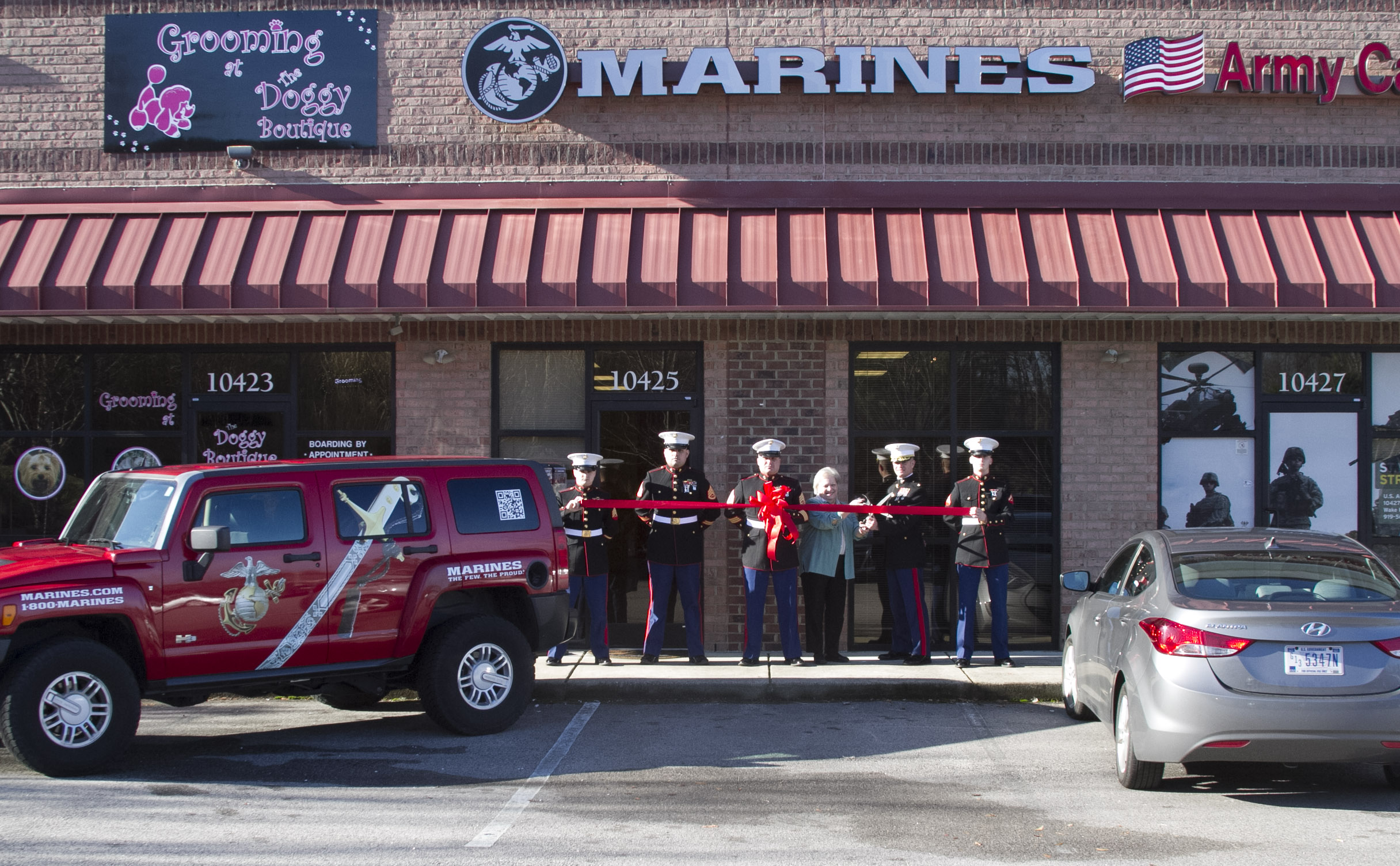 Marines move to wake forest