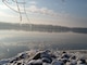 Winter on the Mississippi River near Andalusia, IL.