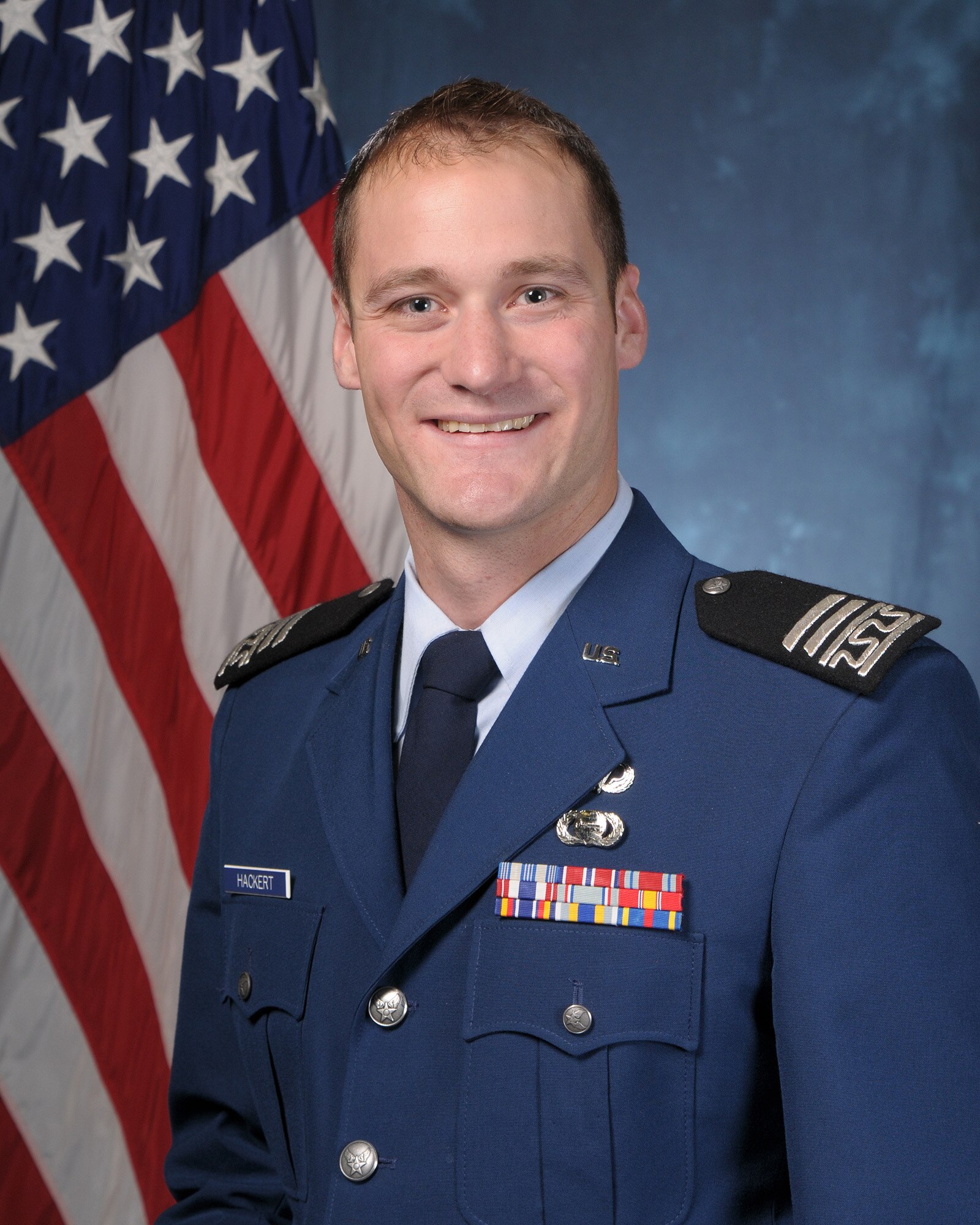 Cadet 1st Class Brad Hackert, of Thomaston, Conn., was named one of the 2014 Marshall Scholarship winners Nov. 22. Hackert is the 15th Marshall Scholar from the Academy and looks to pursue master's degrees in War Studies and Public Policy at King's College in London. (U.S. Air Force courtesy photo)