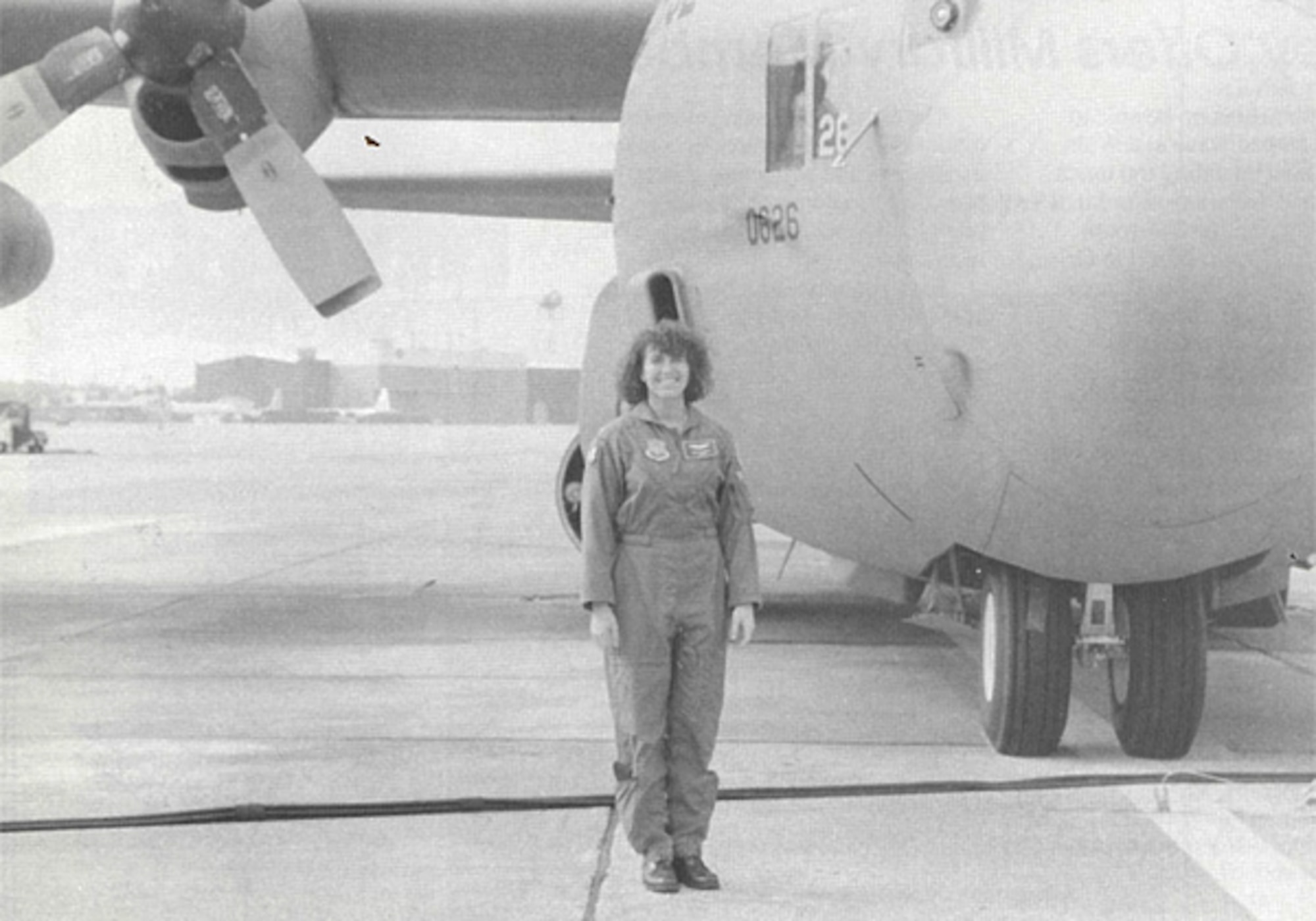 1st Lt. Kimberly Schmitt, 700th Airlift Squadron’s first female tactical pilot, fulfills a lifelong dream by finding a home at Dobbins Air Reserve Base in 1993. (Originally published in the Dobbins ARB Minuteman, Dec. 1993 by Staff Sgt. P. Nicole Brown, 94th Airlift Wing Public Affairs) (Contributed by Tech Sgt. Jason Paseur, 94th AW Historian Office)
