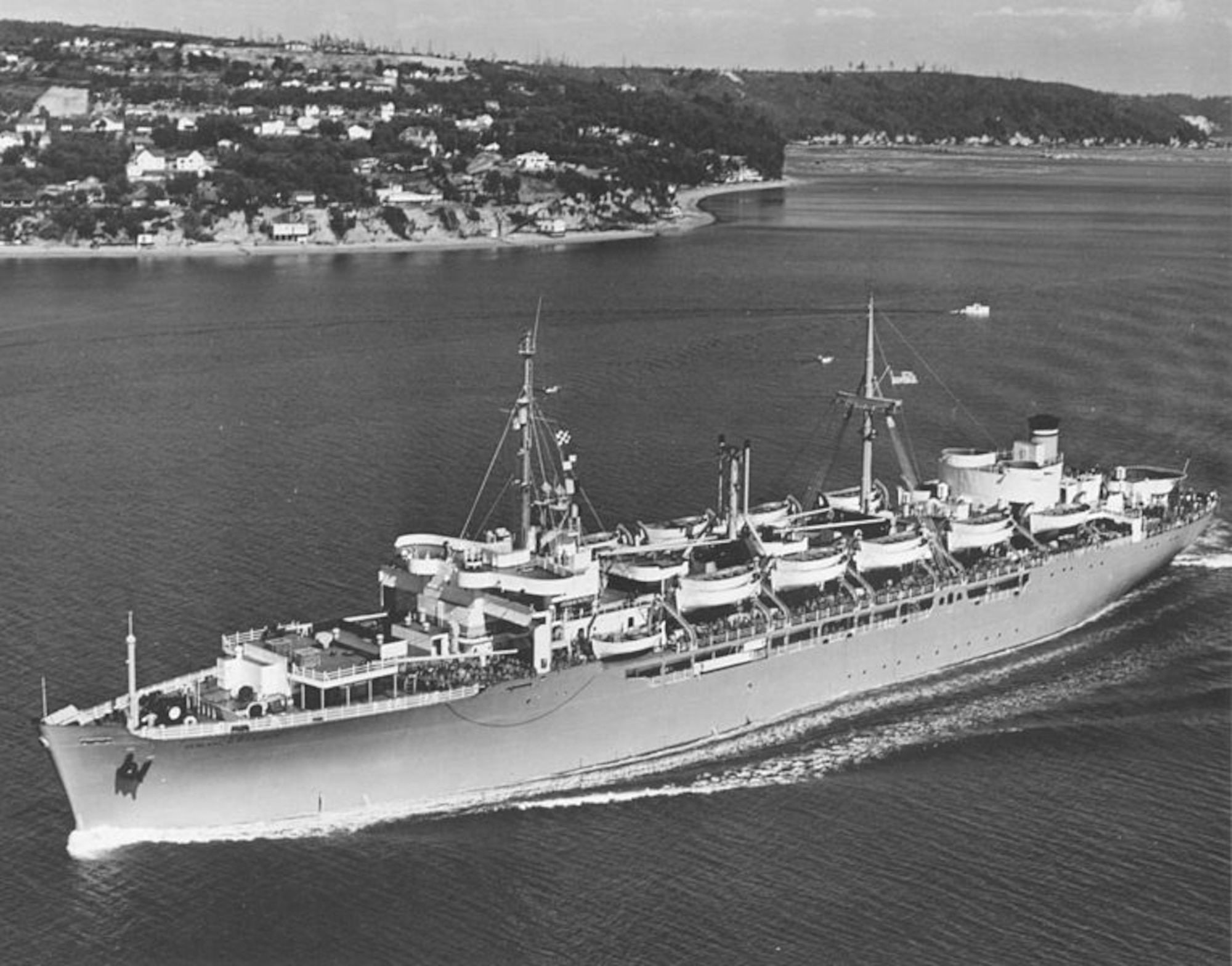 General Patrick had a transport ship named after him, the U.S.A.T. General Mason M. Patrick (AP-150) which launched on June 21, 1944. 
