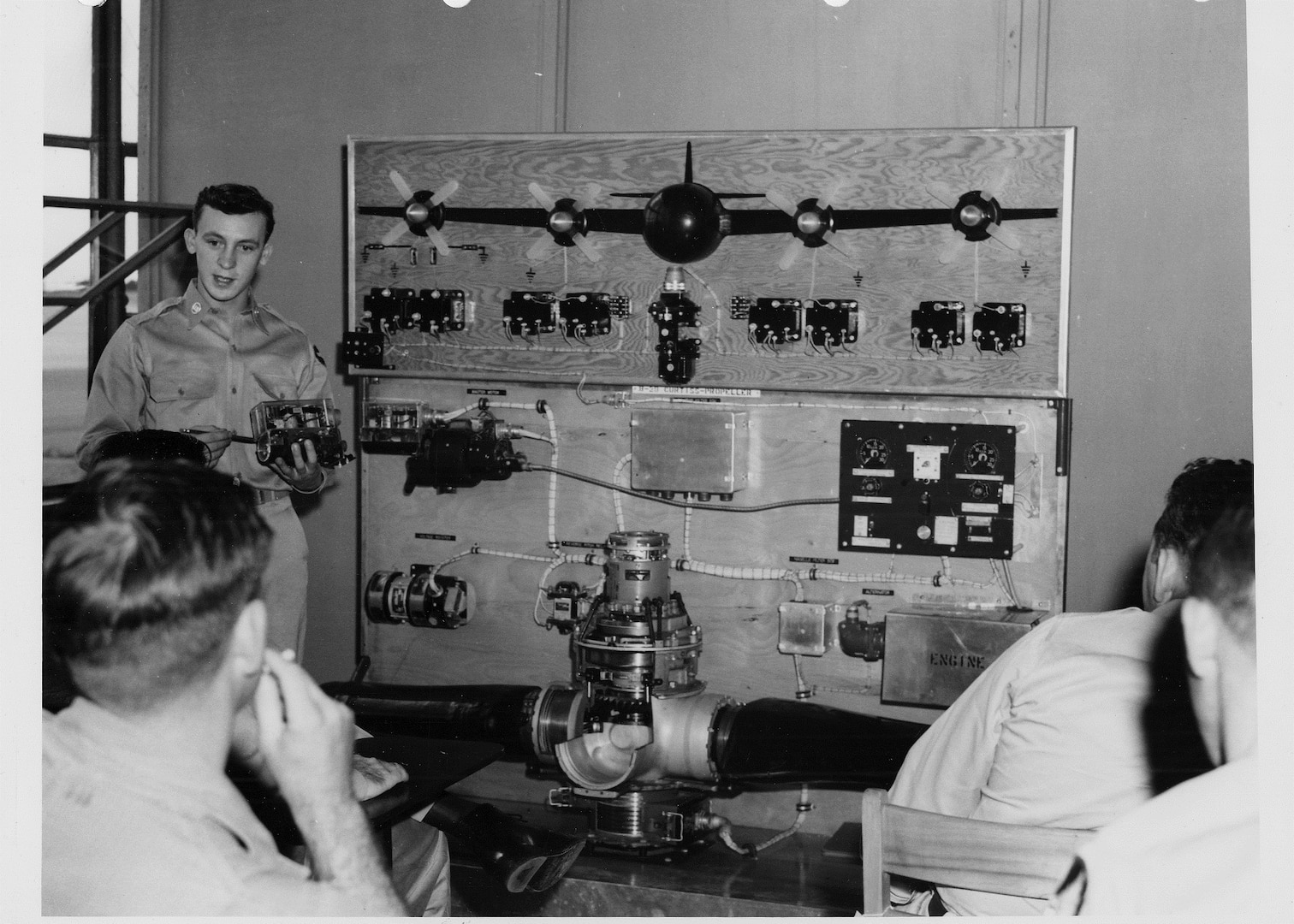 Sixty-three years ago this month, about six months after the outbreak of the Korean War, the first six B-29 combat crews trained at the former Randolph Air Force Base graduated. B-29 combat crew training began at Randolph during the Truman administration and concluded in 1956, the final year of then President Dwight D. Eisenhower’s first term. In that time, more than 21,500 crew members had been trained. (Courstesy photo)