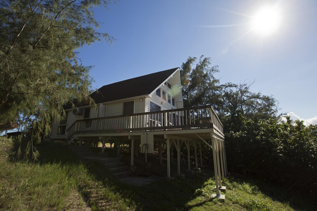 One of the cottages sits near the edge of Marine Corps Base Hawaii and allows people to soak in the scenery of Kaneohe Bay and the Pacific Ocean. The cottages are one of four facilities rented out by The Lodge at Kaneohe Bay to service members and their guests. (U.S. Marine Corps photo by Lance Cpl. Matthew Bragg)