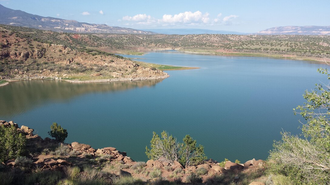 ABIQUIU LAKE, N.M., -- Entry in the District's 2013 Photo Drive. Photo by Mandy Boothe, Aug. 26, 2013. "View of Abiquiu Lake"