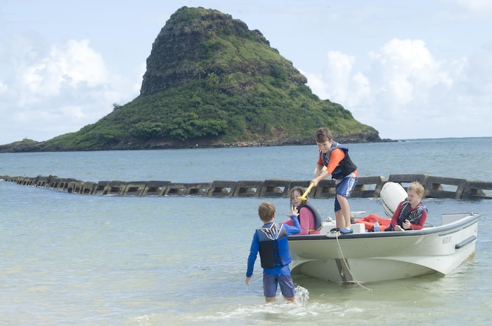 Students find Hawaii's winter marvels in marina class