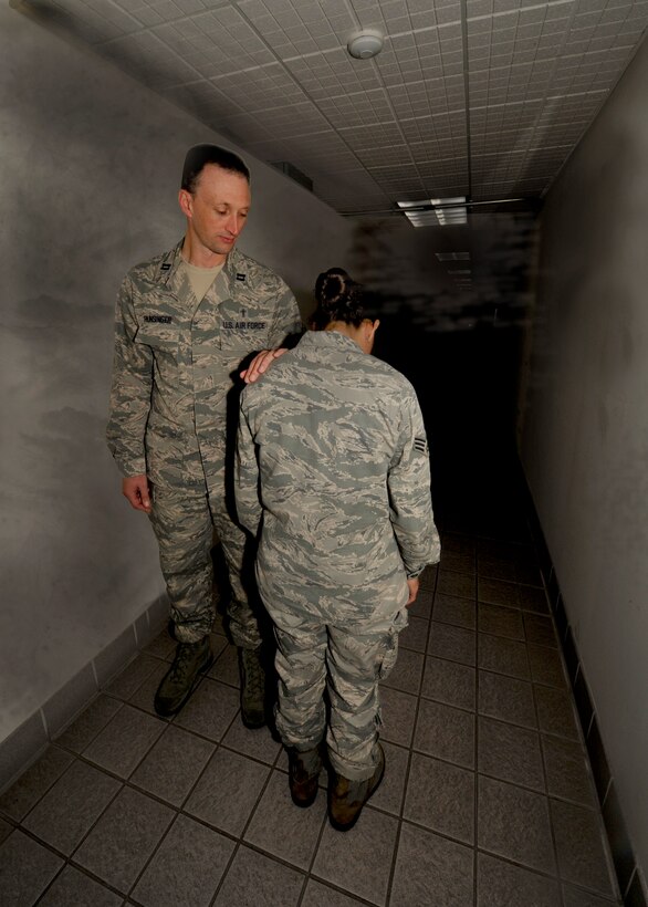 The Chaplain Corps at Hurlburt Field, as well as Air-Force wide, help all people on base in crisis situations.  They can help guide you away from the dark and back into the light.  (Photo illustration/Staff Sgt. John Bainter)