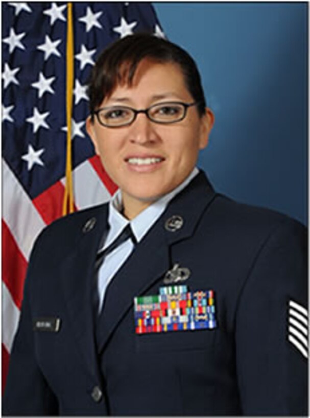 Tech. Sgt. Annalisa Hernandez, 82nd Training Wing chaplain assistant, has been nominated as the commander’s wingman of choice. She has over 15 years of service in the Air force and is inspired by God and country.(Official U.S. Air Force photo) 