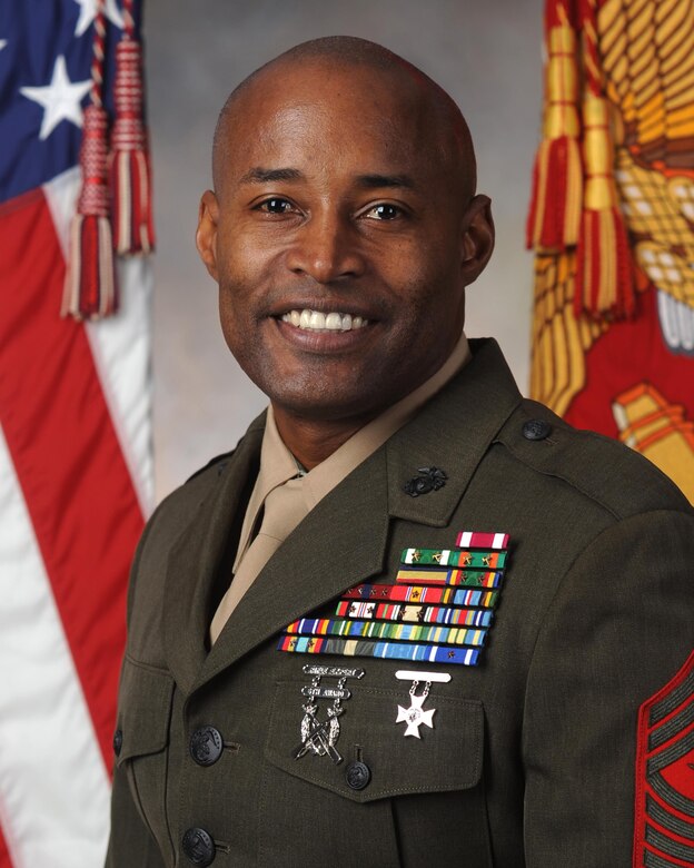Sgt. Maj. Mark A. Byrd Sr., MCB Quantico sergeant major
