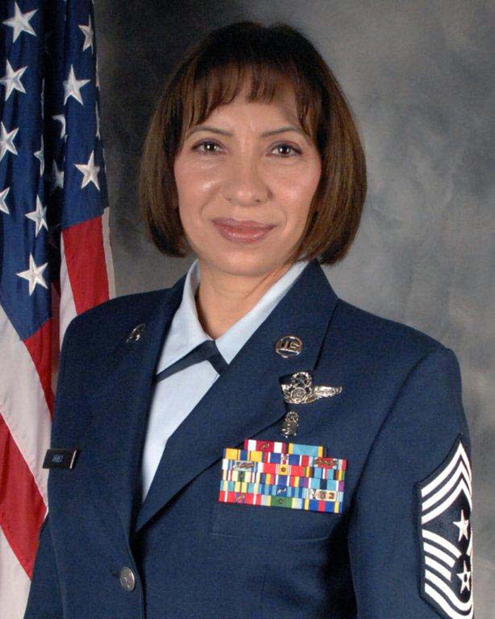 TRAVIS AIR FORCE BASE, Calif. -- Command Chief Master Sgt. Ericka Kelly was selected for the 349th Air Mobility Wing’s top enlisted position. (U.S. Air Force official photo) 