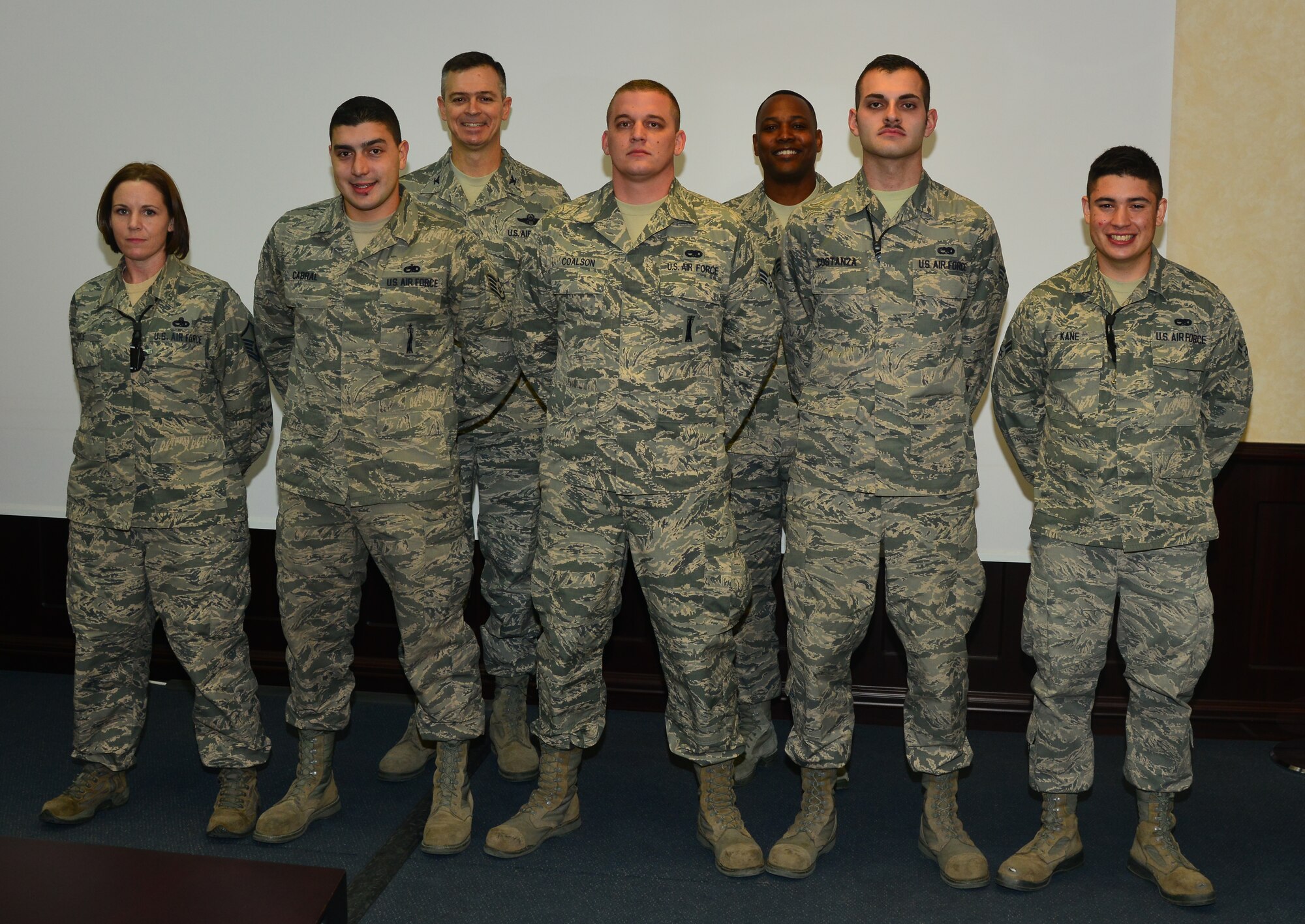 The 39th Maintenance Squadron transfer transport team was awarded the “Pick of the ‘Lik” for the week of Dec. 26, 2013, at Incirlik Air Base, Turkey. The 39th Air Base Wing leadership recognizes Airmen who are handpicked by their units for demonstrating outstanding leadership and job performance abilities. (U.S. Air Force photo by Staff Sgt. Eric Summers Jr./Released)
