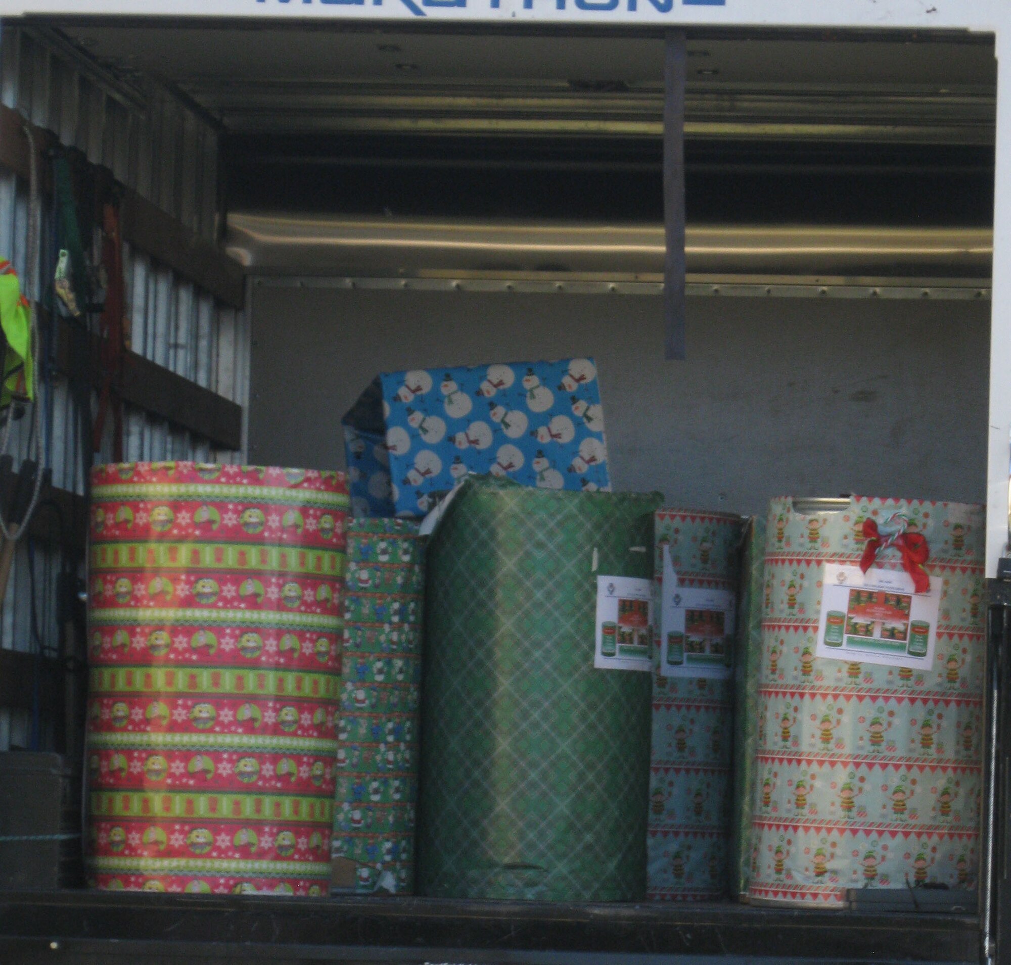 TRAVIS AIR FORCE BASE, Calif. -- The 349th Air Mobility Wing Chaplain's Annual Holiday Food Drive has wrapped-up for another holiday season with a food donation tally of more than 1300 pounds to help feed those in need in the local area. (U.S. Air Force photo/Patti Schwab-Holloway) 