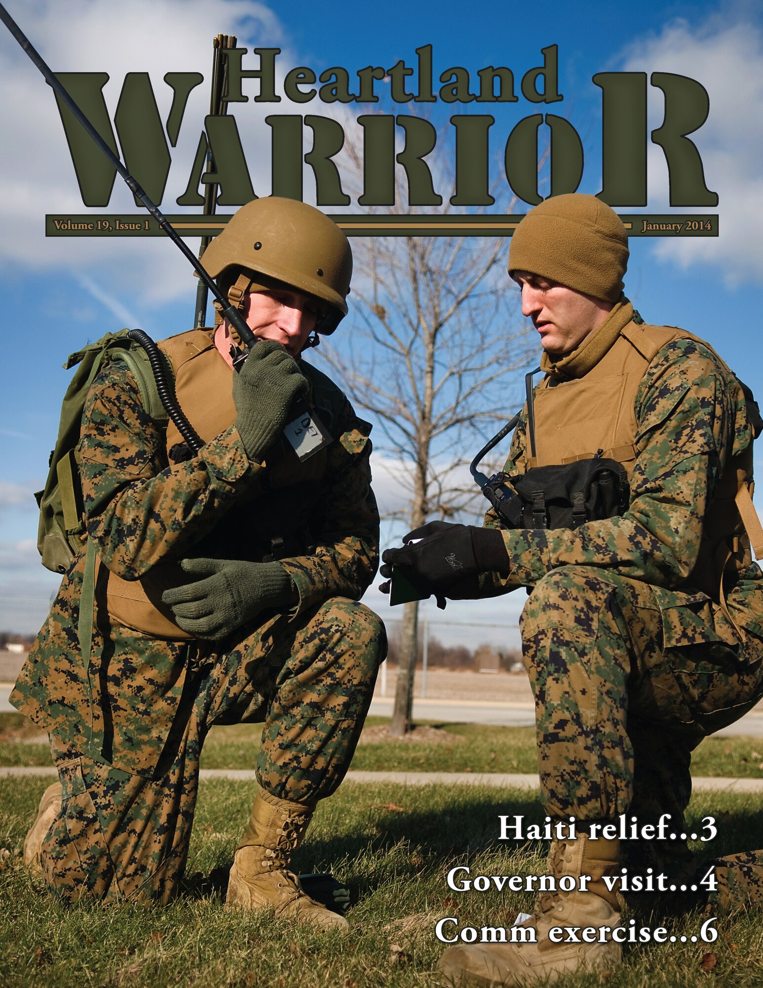 The January edition of the Heartland Warrior is now online. This issue contains 11 pages of news, photos and information about Grissom Air Reserve Base, Ind., and the 434th Air Refueling Wing. (U.S. Air Force photo/Tech. Sgt. Mark R.W. Orders-Woempner) 