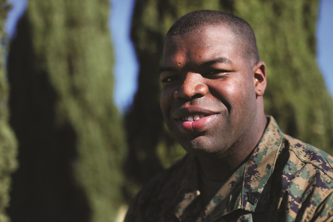 Sgt. Dennis Rollins is a wire platoon supervisor with Communications Company, Combat Logistics Regiment 17.