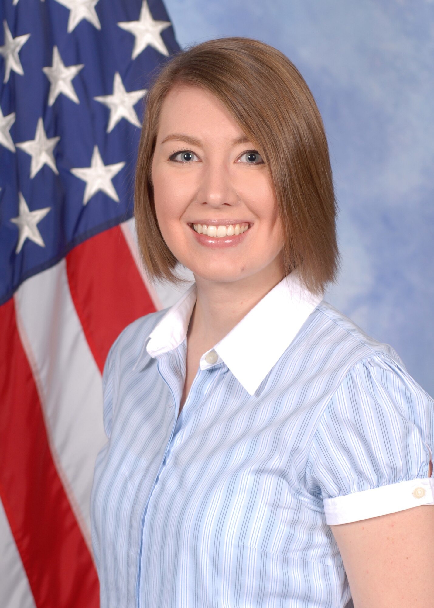 GOODFELLOW AIR FORCE BASE, Texas -- Emily Swinarski, wife of Capt. Jonathan Swinarski, 315th Training Squadron, is the 17th Training Wing 2012 Key Spouse of the Year and the Team Goodfellow 2012 Key Spouse of the Year. The annual awards program recognizes military and civilian personnel who compete in 20 categories for their significant contributions to the 17th TRW, the community and the mission. (U.S. Air Force photo/Airman 1st Class Michael Smith) 