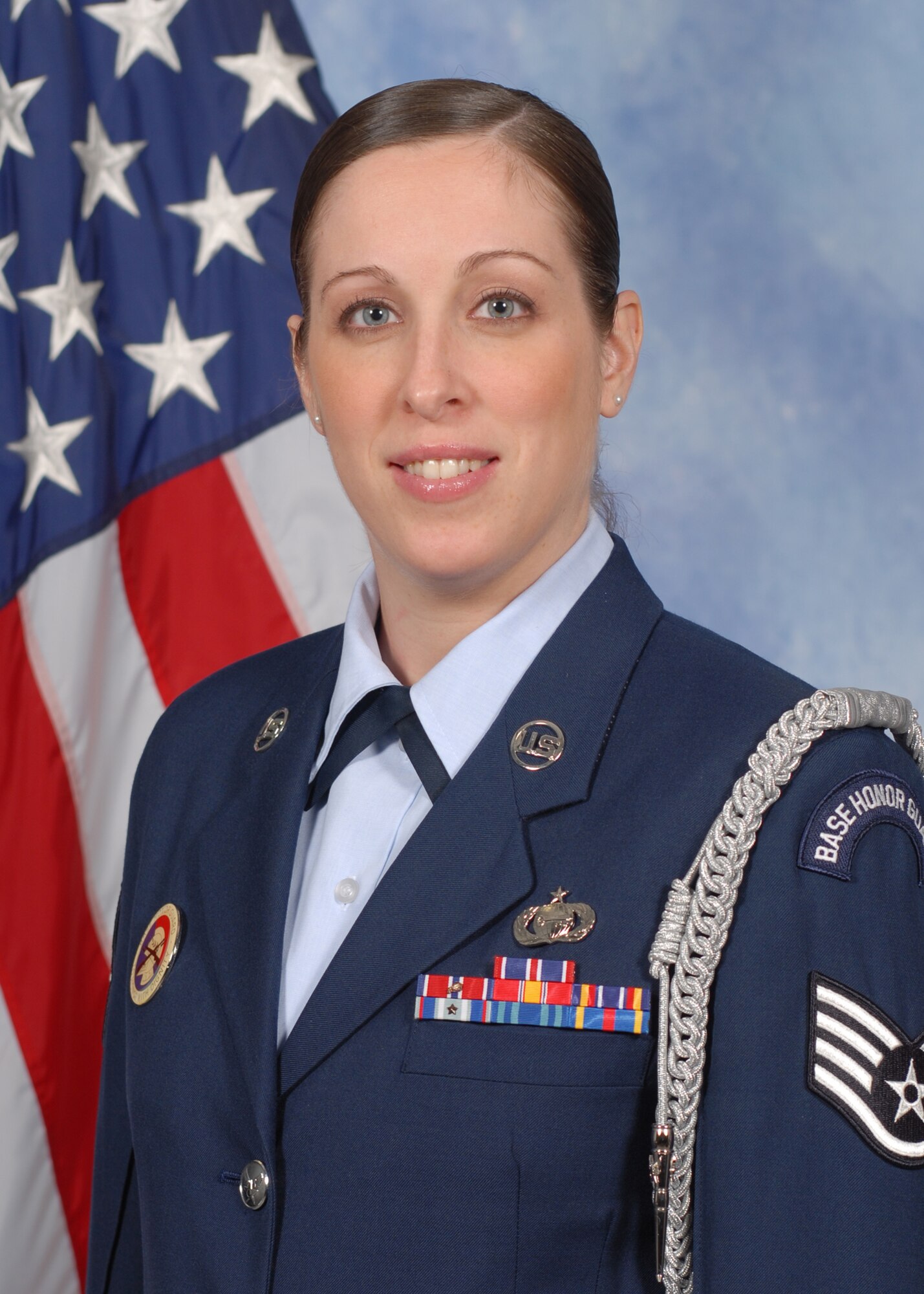 GOODFELLOW AIR FORCE BASE, Texas -- Staff Sgt. Jeanice Smith, 316th Training Squadron, is the 17th Training Wing 2012 Honor Guard Member of the Year. The annual awards program recognizes military and civilian personnel who compete in 20 categories for their significant contributions to the 17th TRW, the community and the mission. (U.S. Air Force photo/Staff Sgt. Laura McFarlane) 