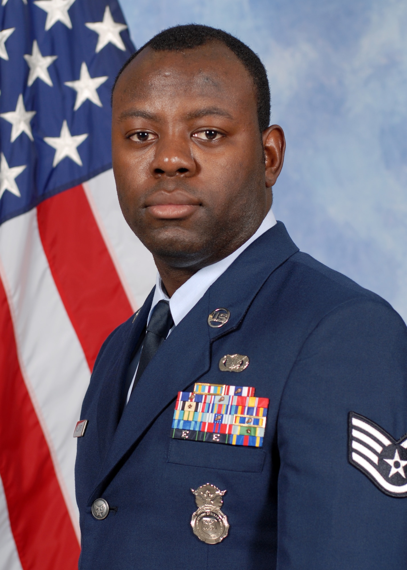 GOODFELLOW AIR FORCE BASE, Texas -- Staff Sgt. Alexander Williams, 17th Security Forces Squadron, is the 17th Training Wing 2012 Volunteer of the Year. The annual awards program recognizes military and civilian personnel who compete in 20 categories for their significant contributions to the 17th TRW, the community and the mission. (U.S. Air Force Photo/Lou Czarnecki) 