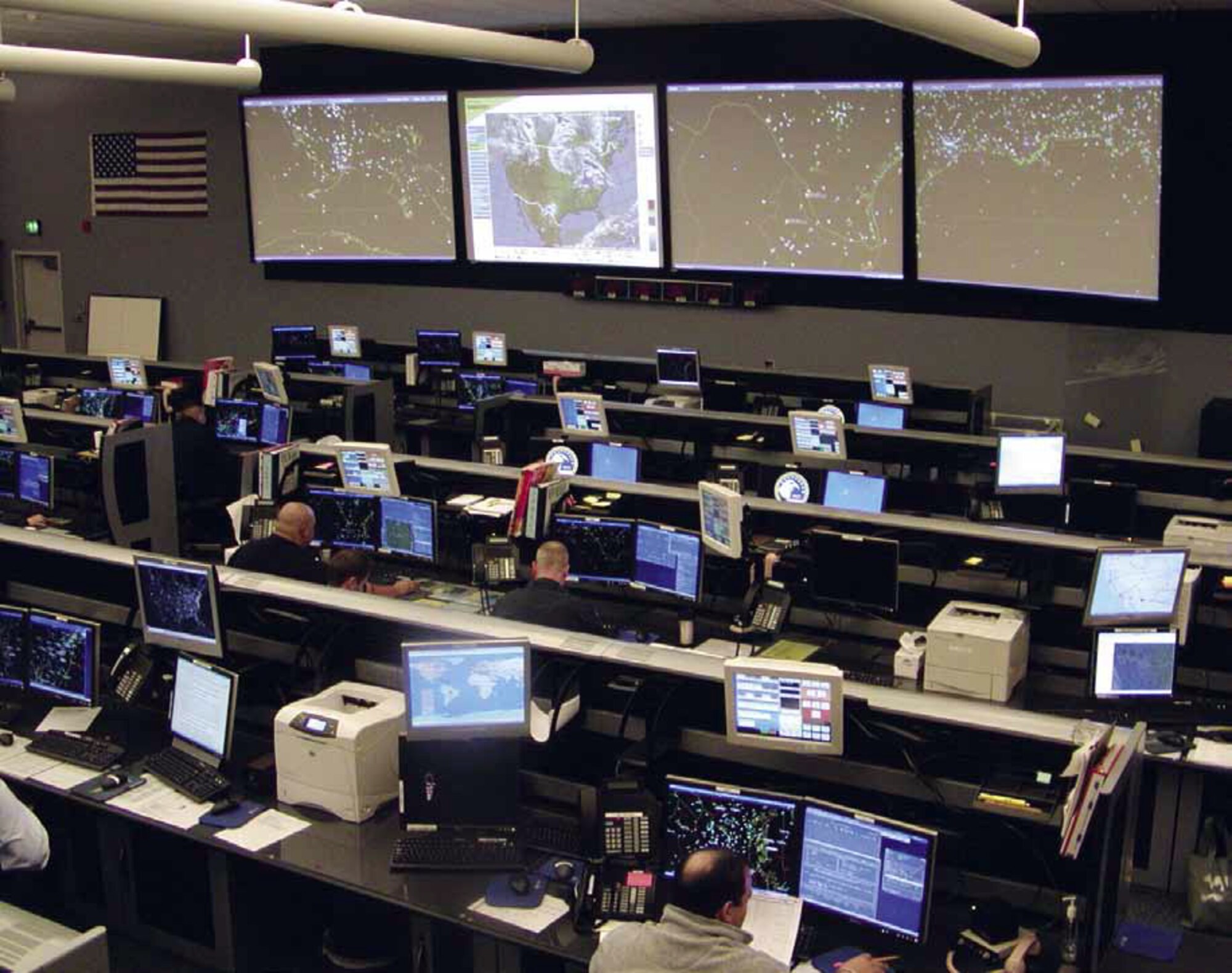 The Air and Marine Operations Center is poised to provide an extra set of eyes for the North American Aerospace Defense Command during high-profile events, to ensure the skies and seas remain threat-free. (AMOC courtesy photo)