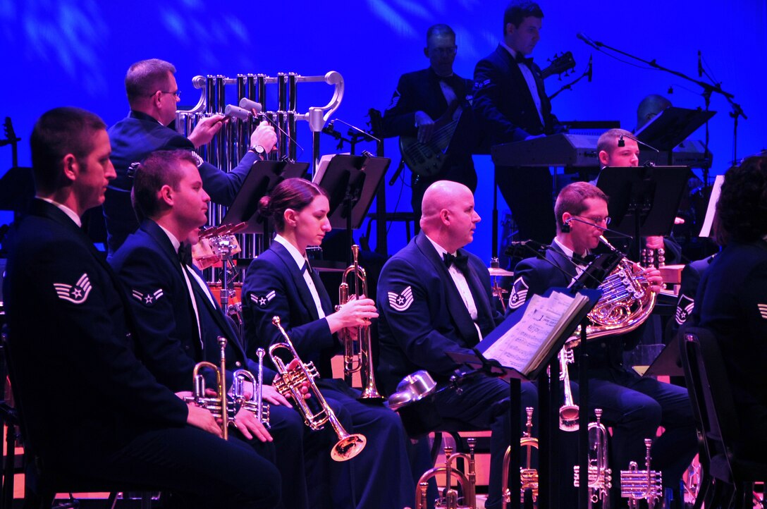 The Concert Band performs for "A Hometown Holiday"