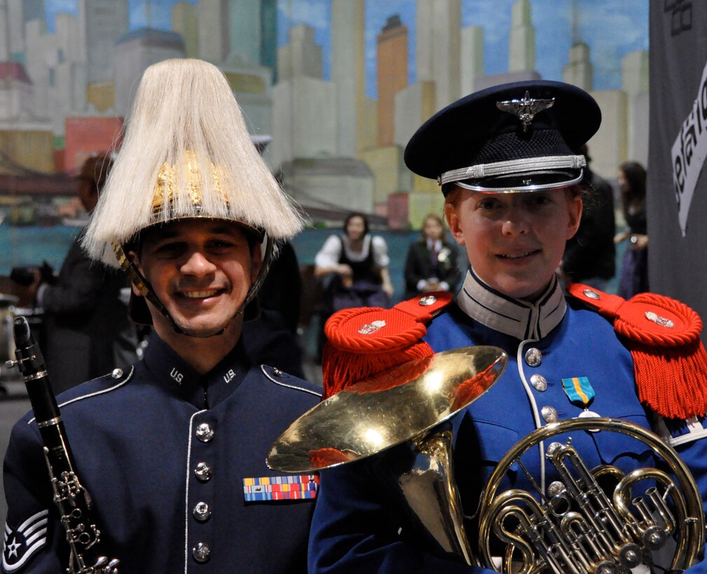 The USAFE Band participated in the Musikschau der Nationen in Bremen, Germany.  Seven other nations also participed in the event.  All proceeds from the event will be used to benefit the German War Graves Commission.  