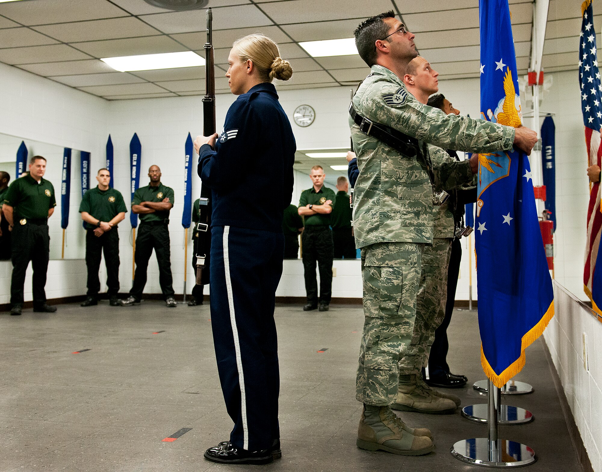 Eglin Honor Guard Trains With Local Sheriffs Office Eglin Air Force Base News 2056