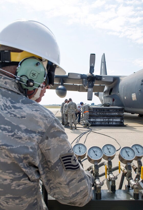 The 45th Space Wing and 920th Rescue Wing participated in a joint exercise Jan. 25, to practice responding to a crashed or damaged aircraft.  This exercise demonstrated a joint capability to effectively recover a damaged or disabled aircraft in a timely manner.  (U.S. Air Force Photo/Matthew Jurgens)