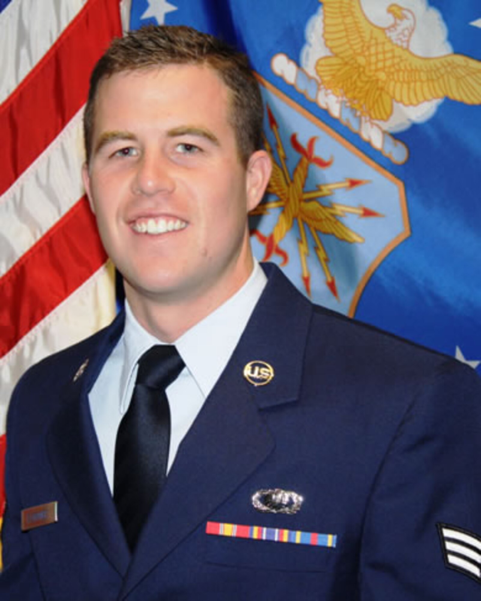 Airman Leadership School photo for Senior Airman Eric Florance, 82nd Contracting Squadron.  Florance was selected as the Class 13-C Academic Achievement Award winner in a ceremony at the Sheppard Club Feb. 7, 2013.. (U.S. Air Force courtesy photo)