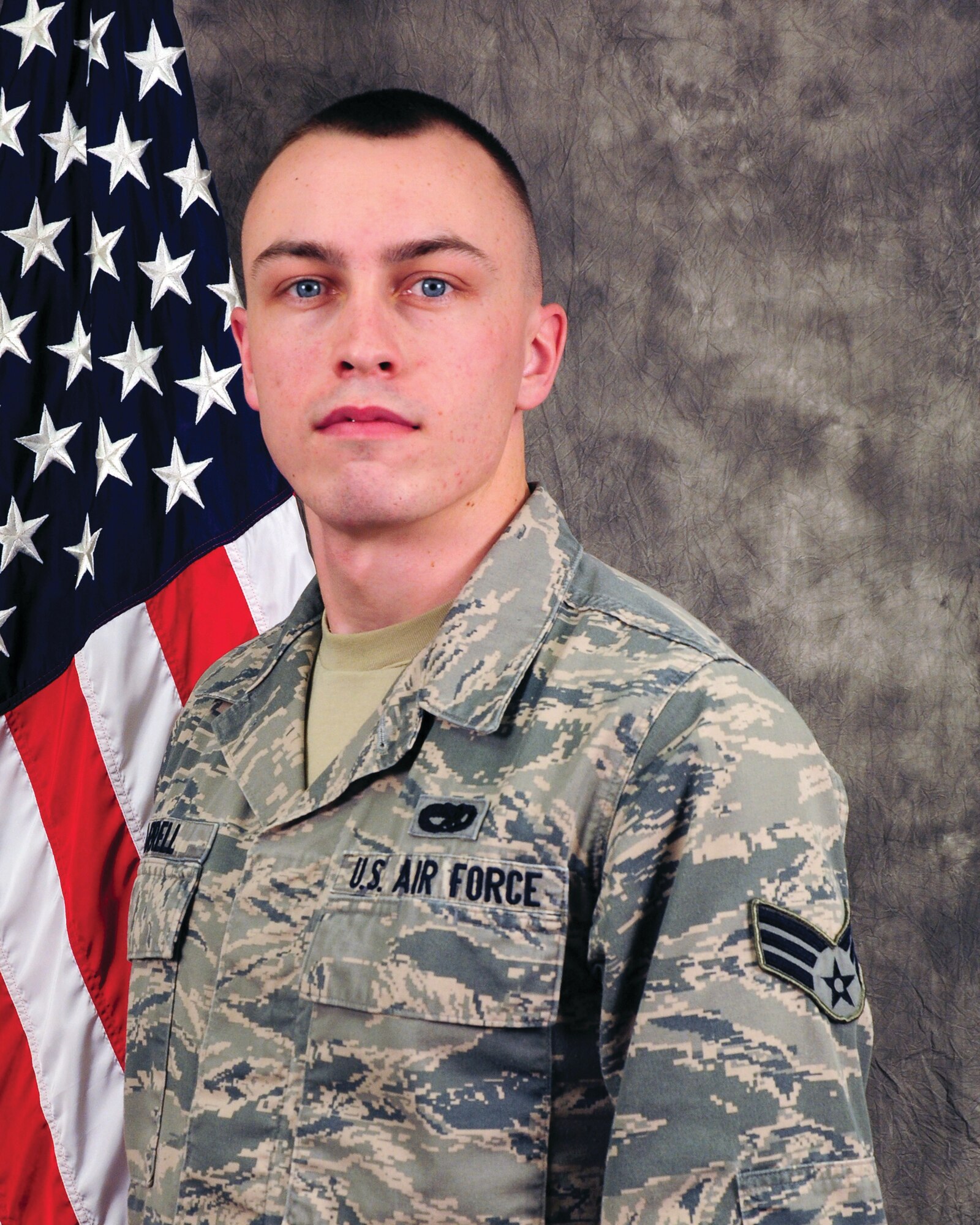 WRIGHT-PATTERSON AIR FORCE BASE, Ohio - Senior Airman Joseph Farrell, 445th Aircraft Maintenance Squadron electronic warfare systems journeyman, is the 445th Airlift Wing’s Airman of the Quarter, first quarter. (U.S. Air Force photo/Tech. Sgt. Anthony Springer)