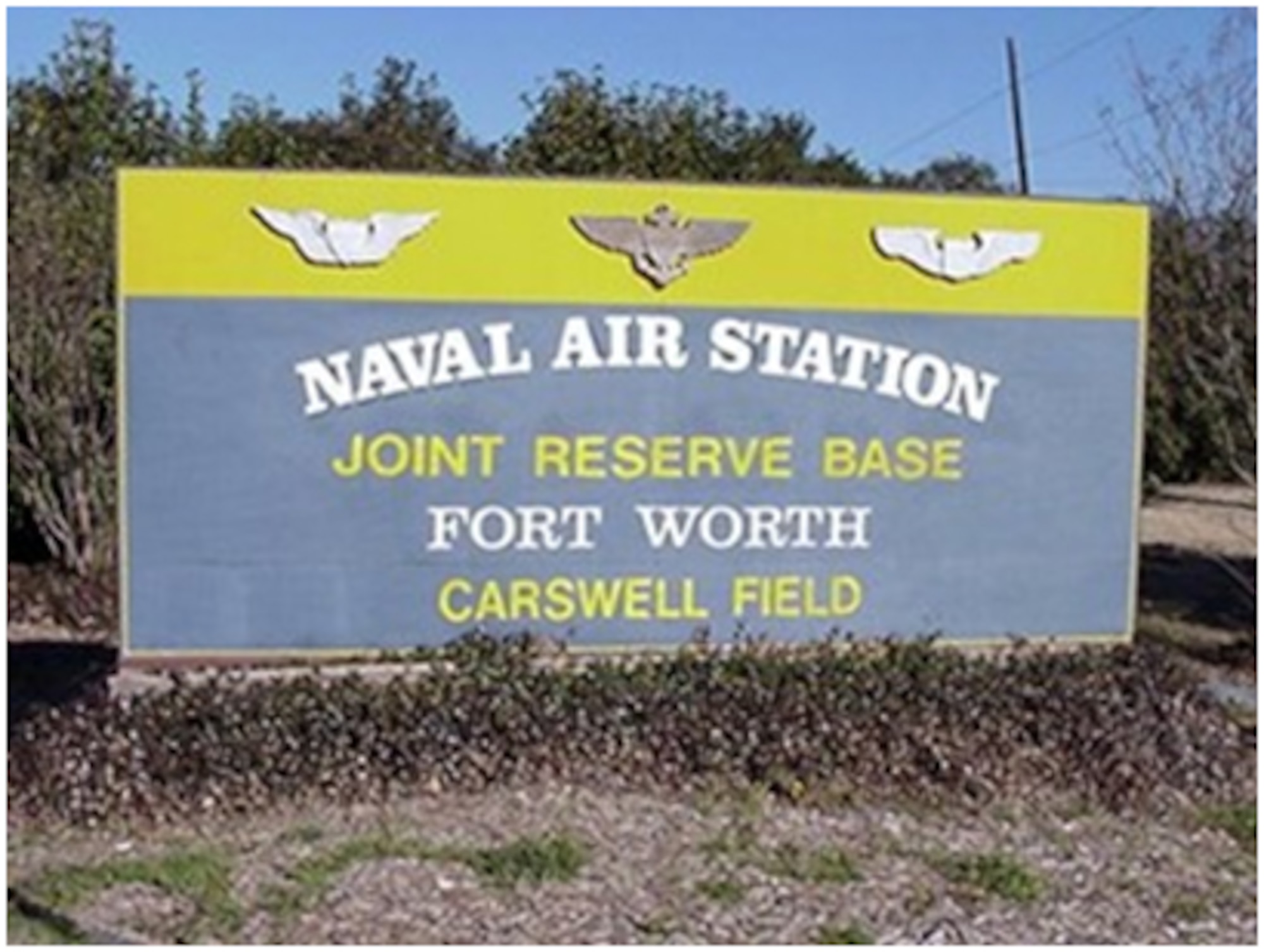 Former Carswell Air Force Base, Texas. (U.S. Air Force photo)