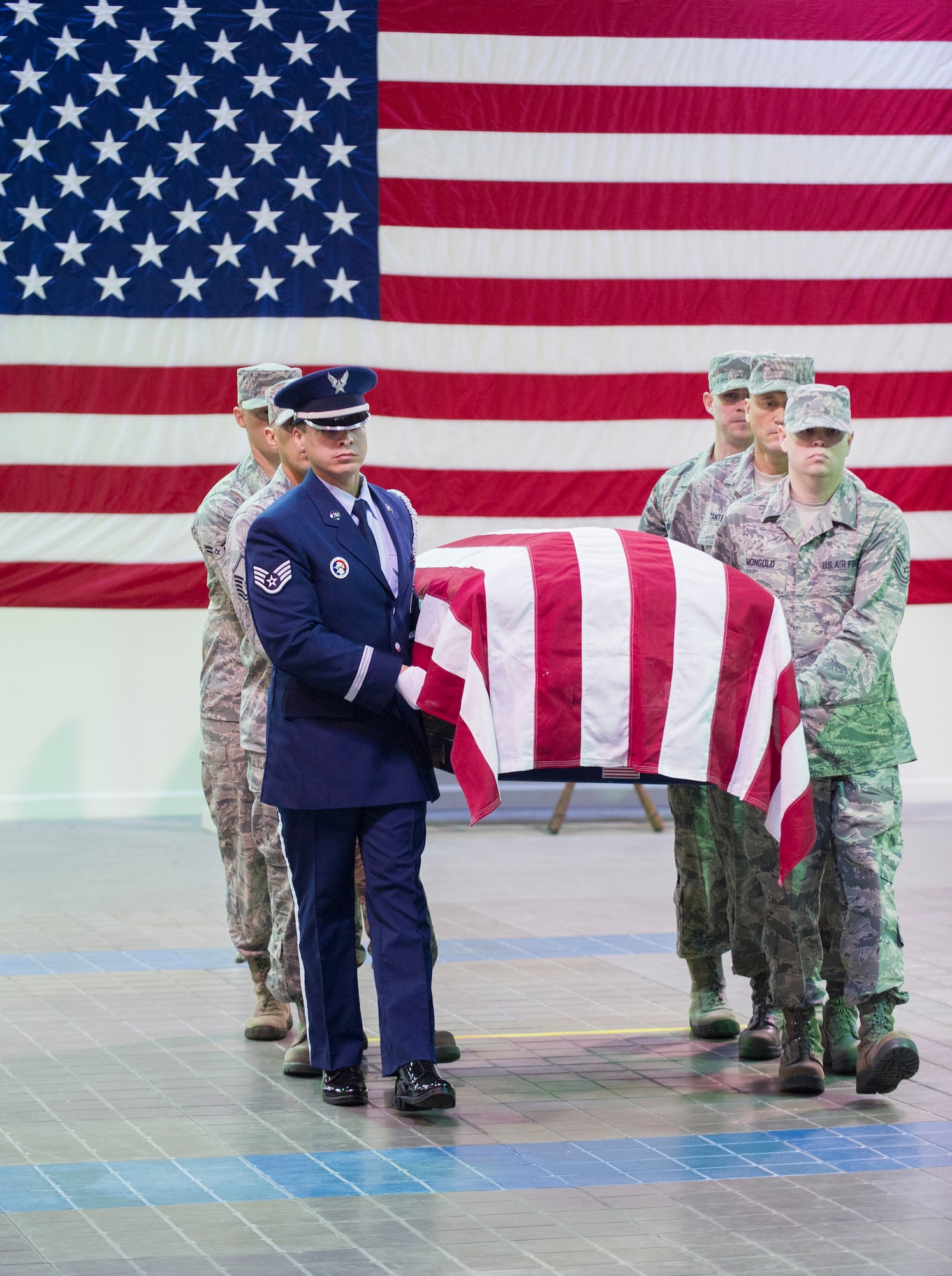 Honor Guard members compete in Honor Guard Airman of the Year Board ...