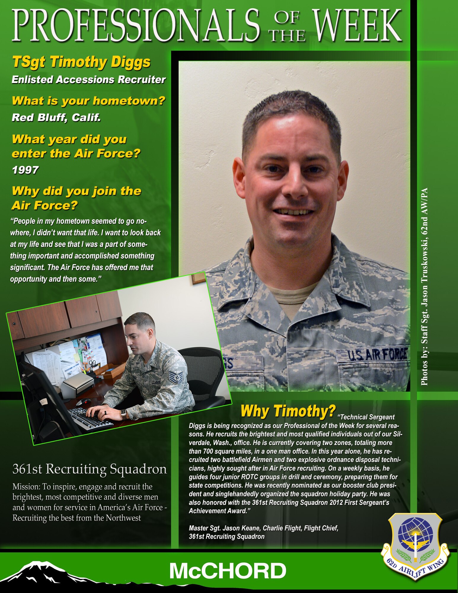 Tech. Sgt. Timothy Diggs (U.S. Air Force graphic/Staff Sgt. Frances Kriss)