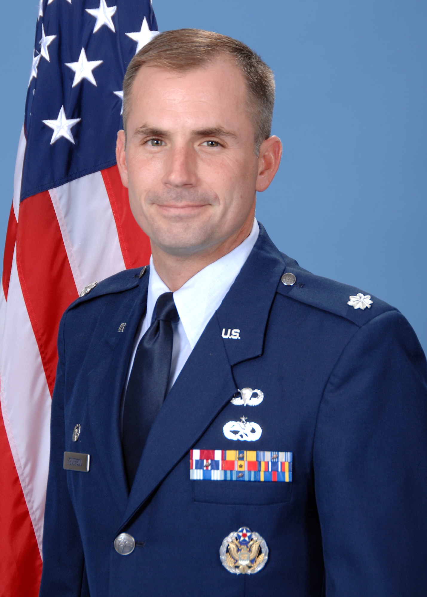 Lt. Col. Barton Kenerson, 361st Training Squadron commander (Official Photo). 