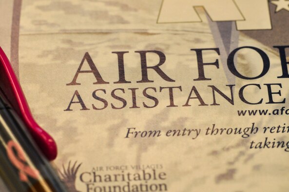 Team Buckley kicks off the Air Force Assistance Fund Campaign Feb. 8, 2013, at the Buckley AFB Chapel. The AFAF Campaign is an annual on-the-job fundraising appeal conducted among Air Force members for the benefit of Air Force members. (U.S. Air Force photo by Staff Sgt. Nicholas Rau/Released)