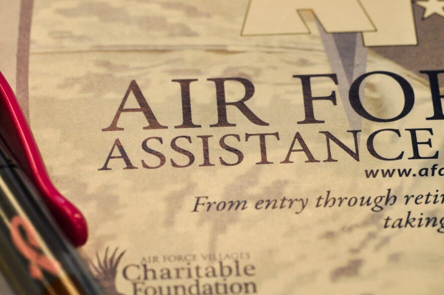 Team Buckley kicks off the Air Force Assistance Fund Campaign Feb. 8, 2013, at the Buckley AFB Chapel. The AFAF Campaign is an annual on-the-job fundraising appeal conducted among Air Force members for the benefit of Air Force members. (U.S. Air Force photo by Staff Sgt. Nicholas Rau/Released)