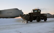 As of a result of winter storm "Nemo", twenty inches of snow covered Westover Air Reserve Base, Chicopee, Mass., between Feb. 8 and Feb. 10, 2013. Massachusetts declared a state of emergency and Gov. Duvall Patrick initiated the first driving ban since the blizzard of 1978. (U.S. Air Force photo/SrA. Kelly Galloway)