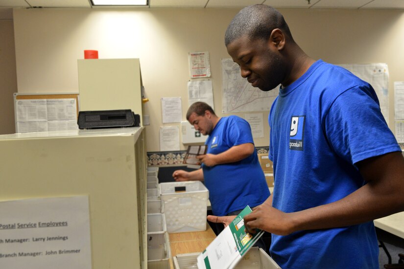 Shaw mail clerks push the envelope > Shaw Air Force Base > Display