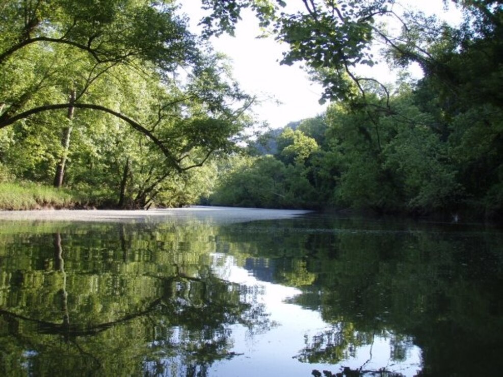 The Barren River Dam, located in Allen County Kentucky initially had a maximum release rate of 6,000 cubic feet per second. Over time, the impacts of releases above 4,000 cfs have become less certain. The HEC-ResSim and HEC-RAS models were applied to locations downstream of the Barren River Dam to identify and evaluate locations potentially impacted by releases above 4,000 cfs. Photo by Michael Lapina.