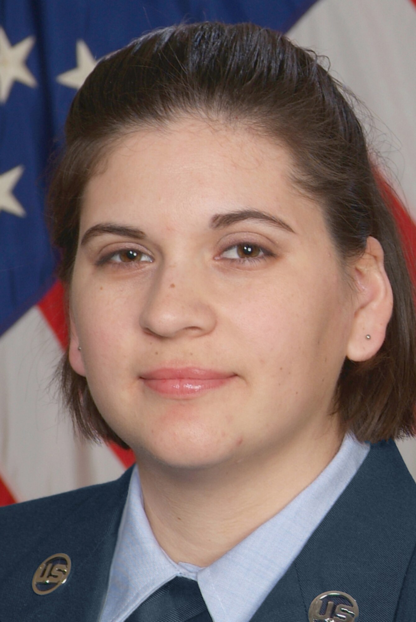 Senior Airman Kristabel Hibbard received the John Levitow award during the Airman Leadership School graduation Feb. 8 at Altus Air Force Base, Okla. (U.S. Air Force photo)