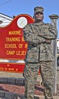 Staff Sgt. Shawn Bowman recieved the Combat Instructor of the Year award for School of Infantry East, as well as being named the runner-up Combat Instructor of the Year for the entire Marine Corps. 