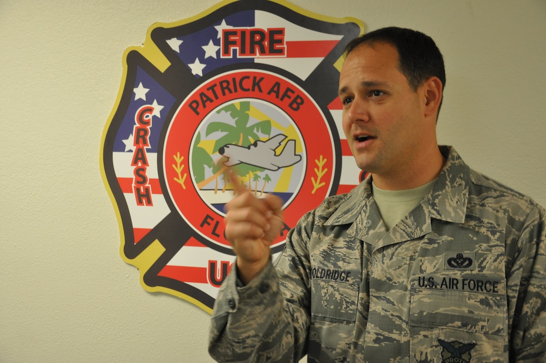 Senior Master Sgt. Terry Wooldridge, a reservist assigned to the 45th Civil Engineer Squadron Fire Department, has been named the Air Force's Outstanding  Civil Engineer Manager of the Year.  