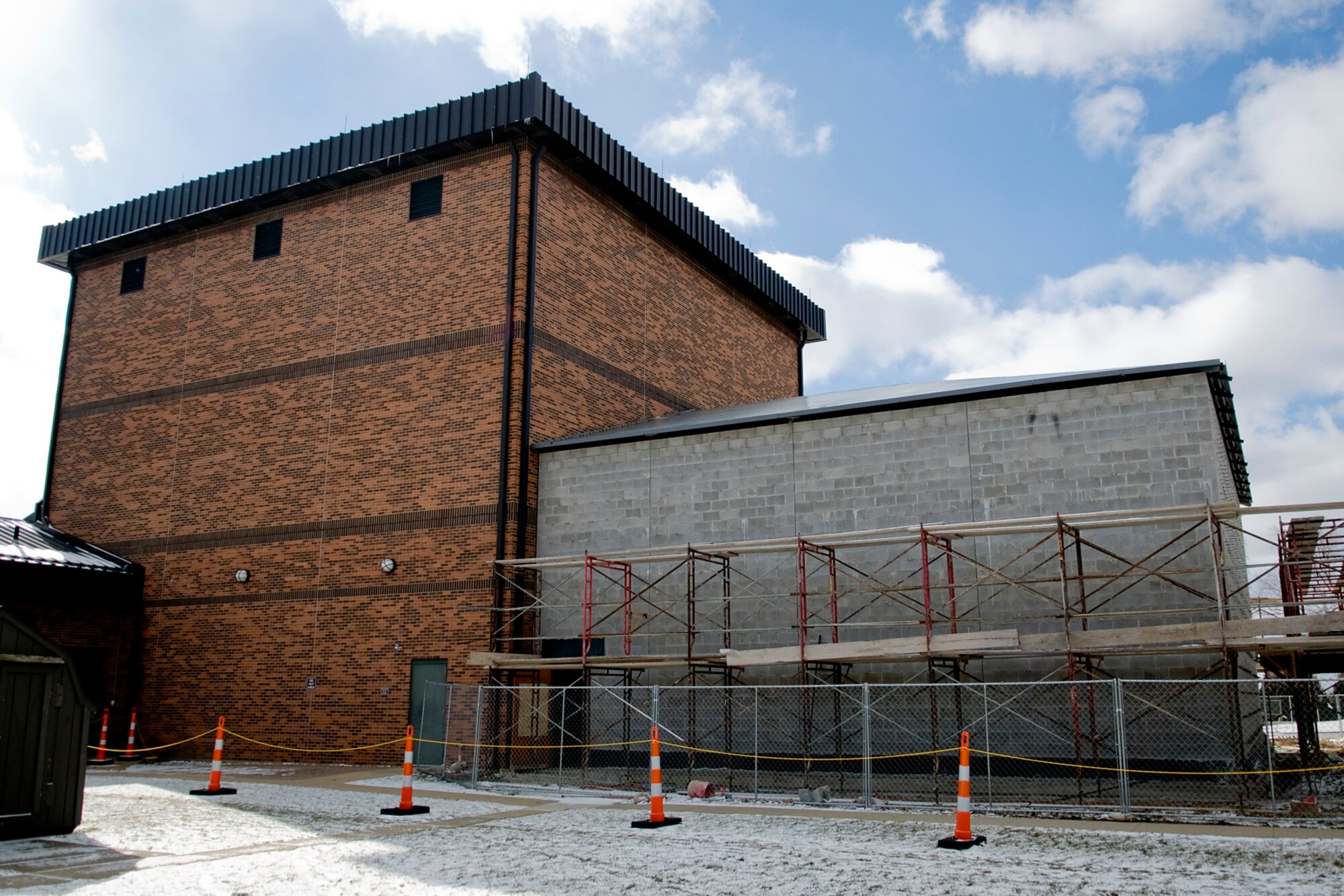 GRISSOM AIR RESERVE BASE, Ind. -- Construction of a new boom operator weapons system trainer is underway at Bldg. 668 here. The new BOWST is a controlled atmosphere training simulator, which can replicate multiple malfunctions at a time, and is scheduled to open in May. (U.S. Air Force photo/Tech. Sgt. Mark R. W. Orders-Woempner)