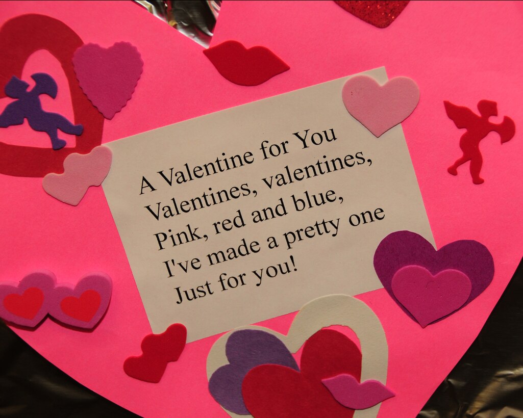 Edward A. Rath III, Erie County Legislator presented Valentine day cards to members of the 914th and 107th Airlift Wings during a presentation at the Niagara Falls Air Reserve Station on February 14, 2013. The cards were hand made by participating Western New York elementary school children. The "Valentines for Vets" Program is in its third year and has been distributed to local veterans and those overseas. (U.S. Air Force photo by Peter Borys)