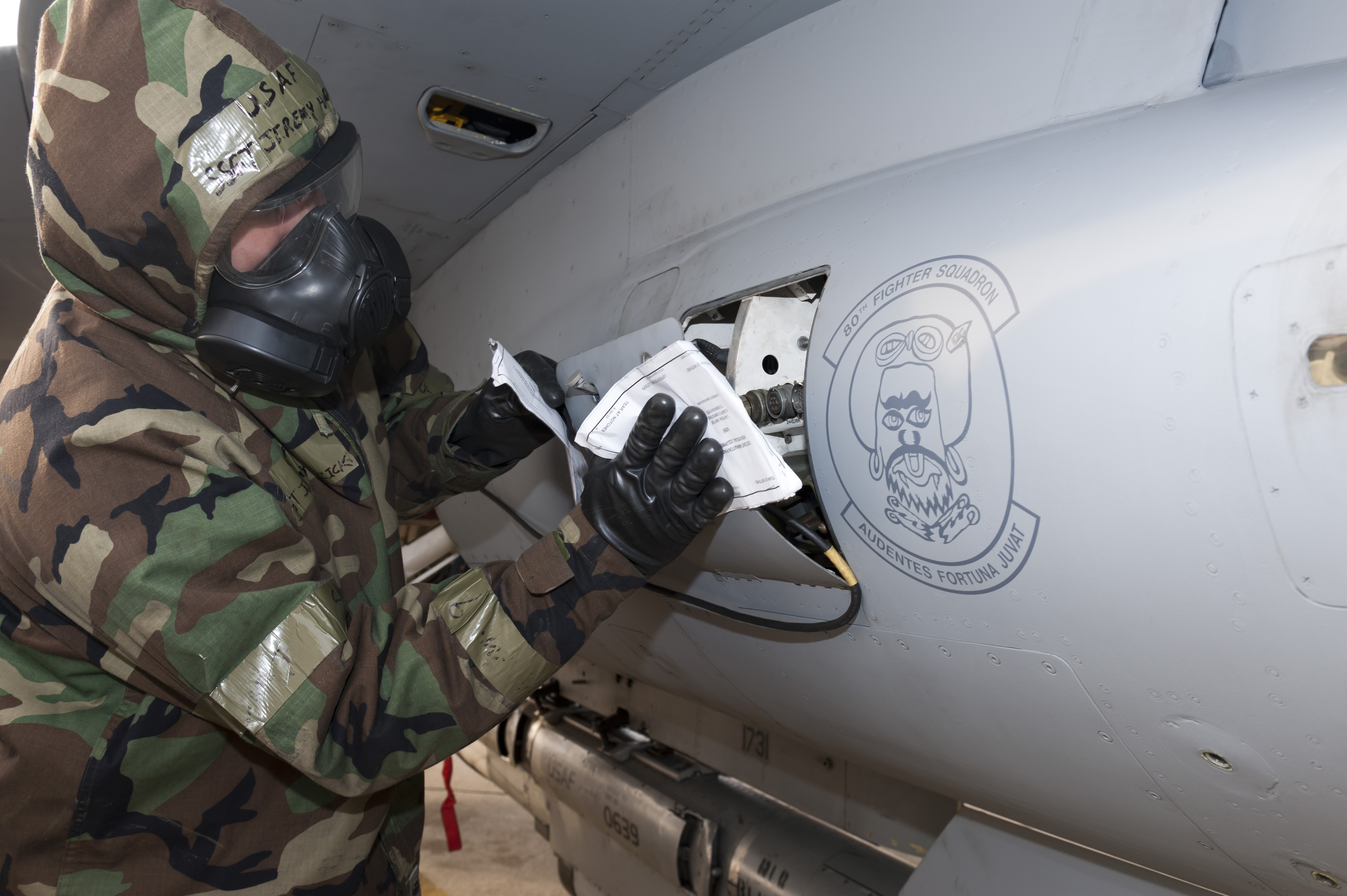 Kunsan Airmen exercise proper aircraft decontamination > Pacific Air