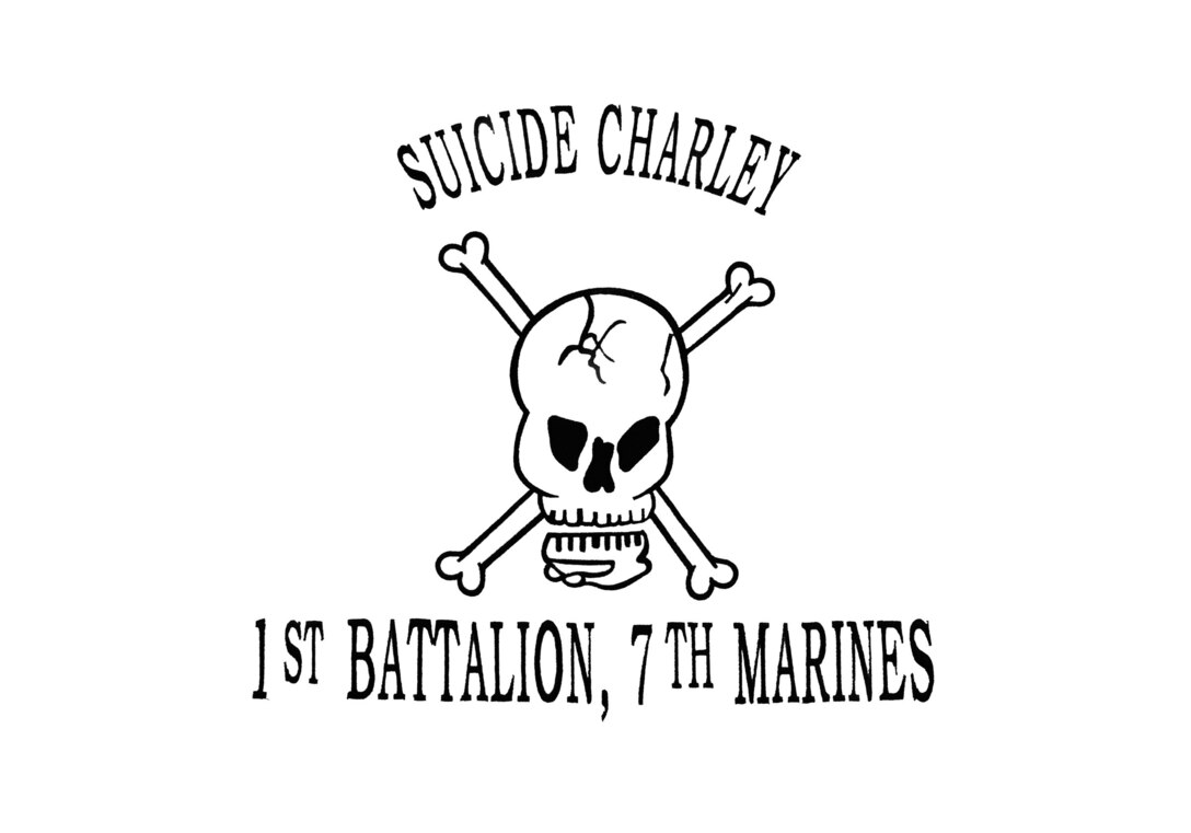Suicide Charley is the only Company in the Marine Corps to hold two guidon. 