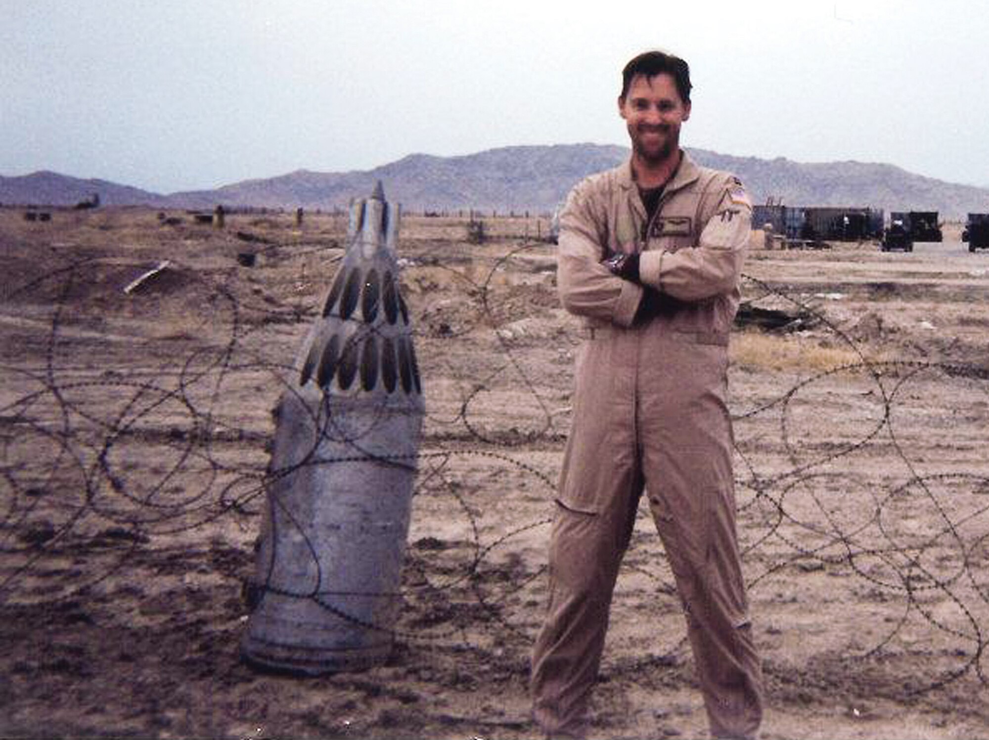 In January 2002, then-Capt. Regan Patrick was called on to stand up Det. 1 of the 66th Expeditionary Rescue Squadron, the U.S. Air Force combat search and rescue unit at Kandahar Air Base, Afghanistan. Lt. Col. Patrick is now the 58th Operations Group deputy commander at Kirtland AFB. 

Courtesy photo 
