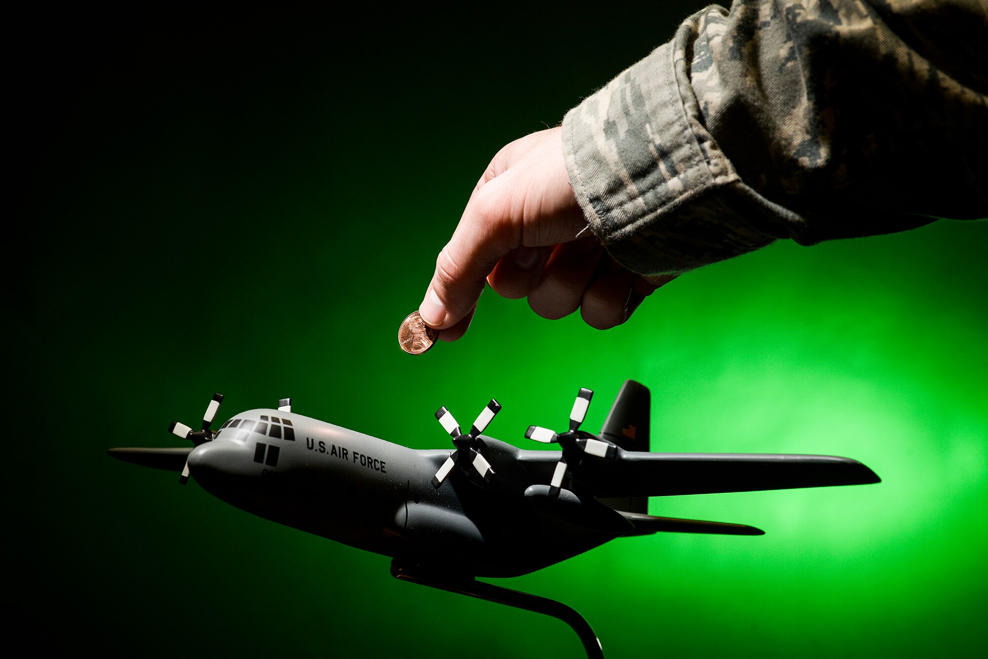 Near-term budget actions make every penny important. Addressing budget actions requires every Airman to be more innovative than ever. (U.S. Air Force photo by Staff Sgt. Russ Scalf)