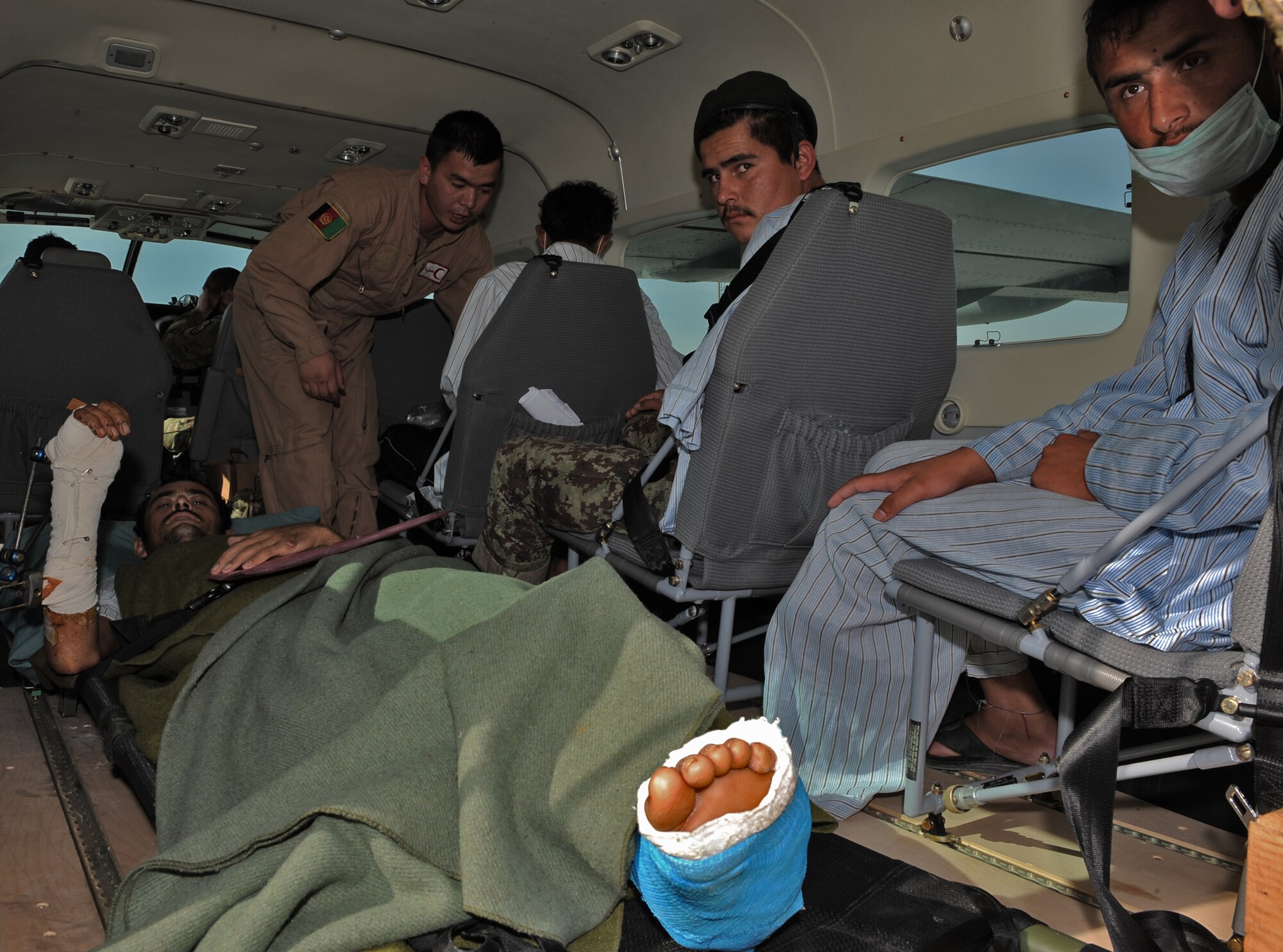 First Afghan Air Force C208 CASEVAC a success > U.S. Air Forces