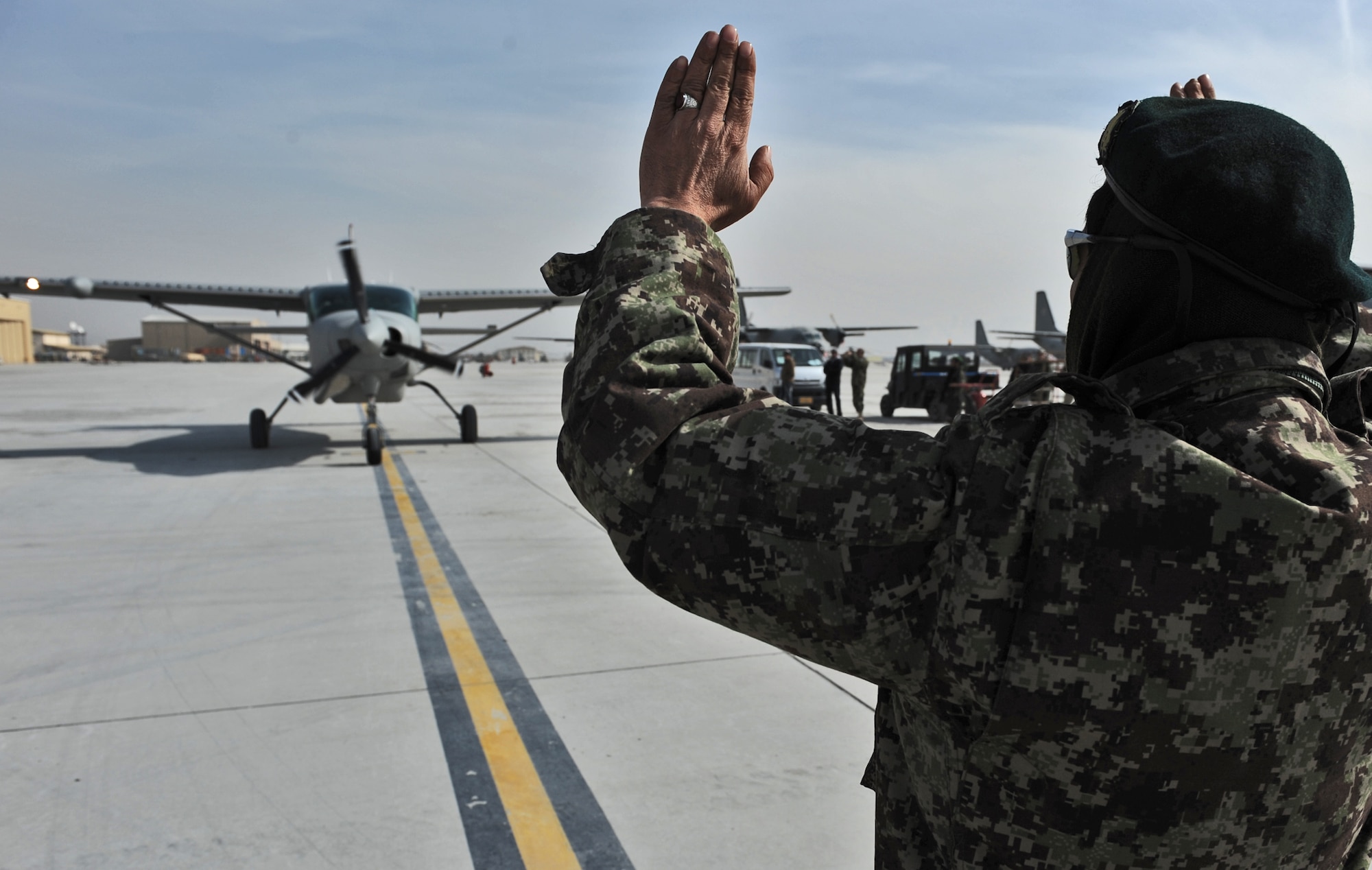 First Afghan Air Force C208 CASEVAC a success > U.S. Air Forces