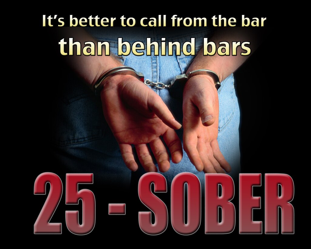 Sober Ride is a base volunteer program that provides a safe ride home to Airmen who make the decision to not drink and drive. They operate Friday and Saturday nights from 10 p.m. to 4:30 a.m. 