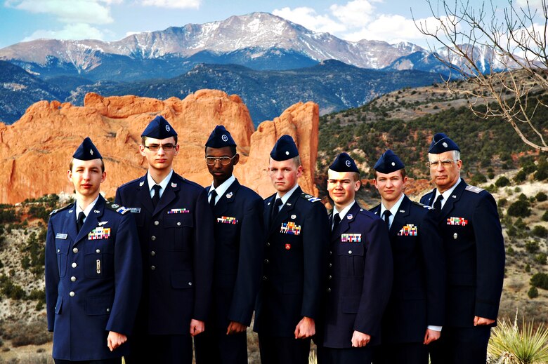 The Colorado Springs Civil Air Patrol cadet squadron 2012-13 CyberPatriot Varsity Team will compete in the national finals of CyberPatriot competition March 14-15 in Washington, D.C. The team returns to the finals to defend its 2012 title against 13 other finalists from across the country. (U.S. Air Force photo/Capt. Richard Jessop)